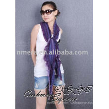 Модный женский шарф из мерсеризованной шерсти